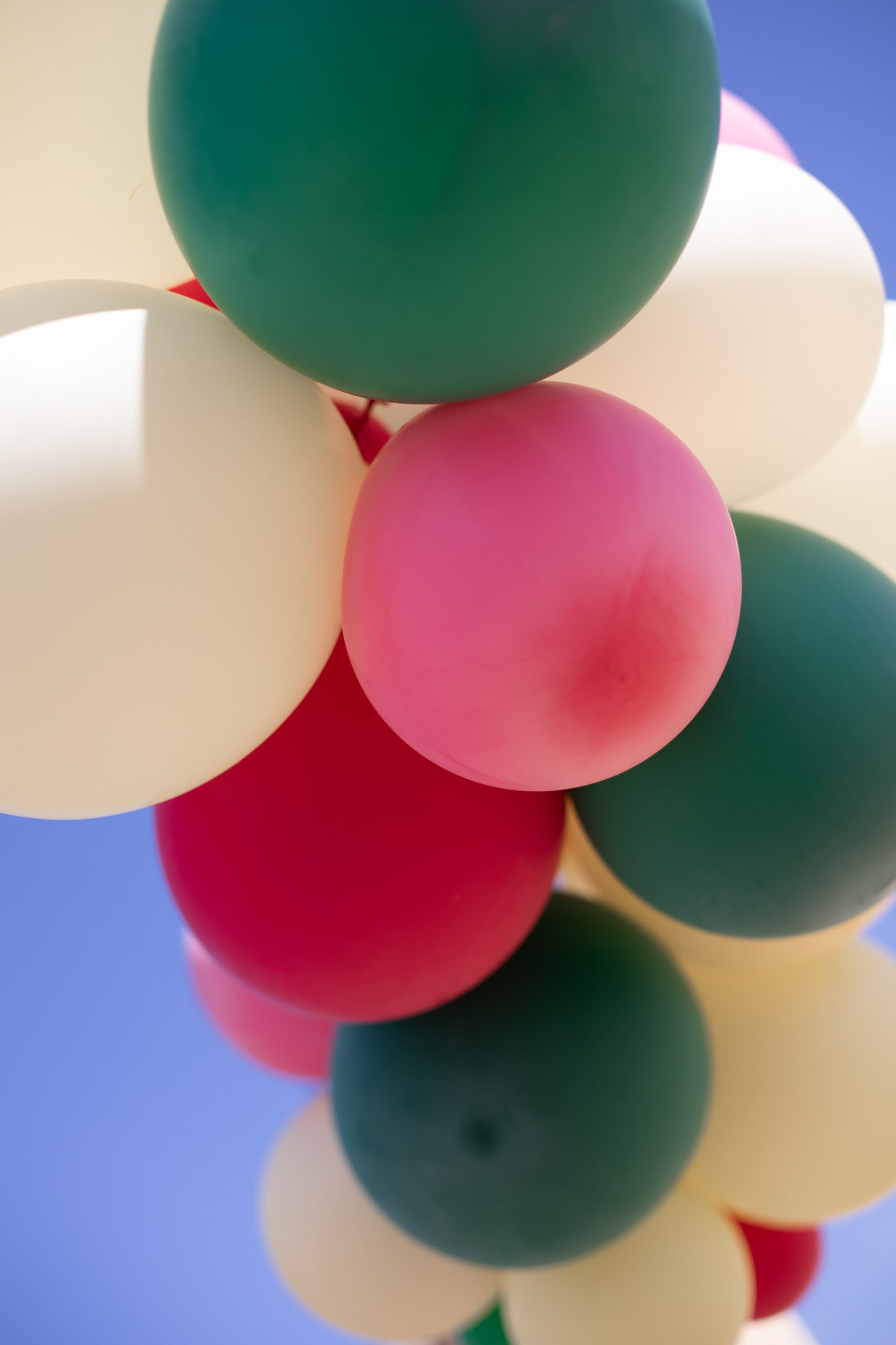Colorful balloons.