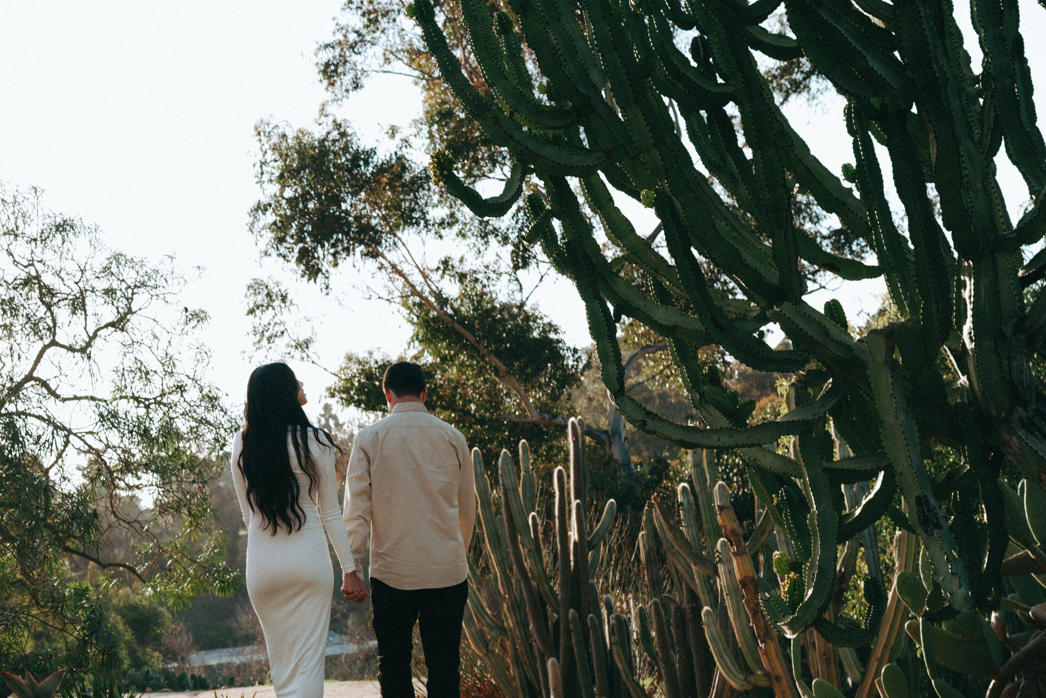 Balboa park engagement 2