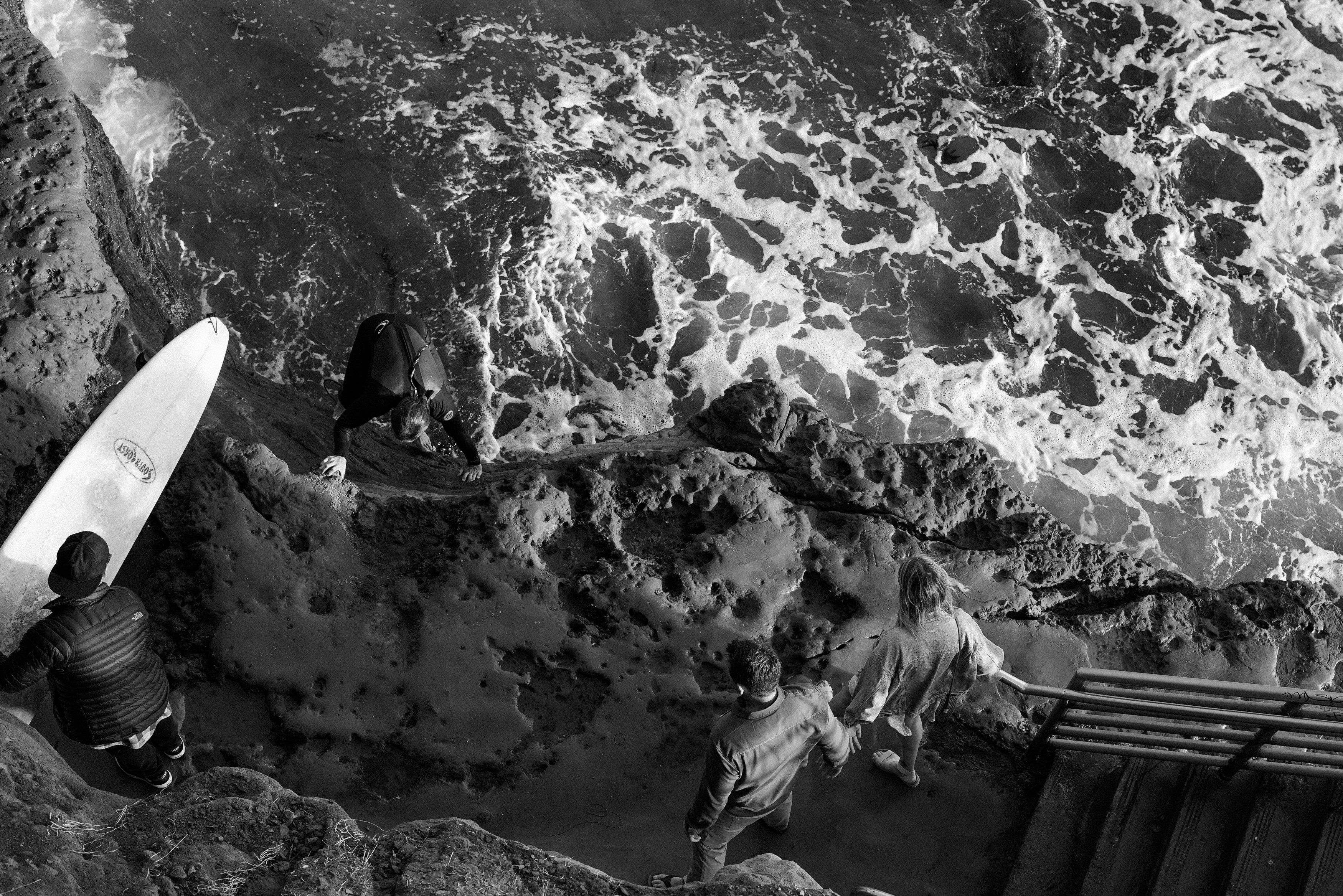 Sunset cliff enagament session 15