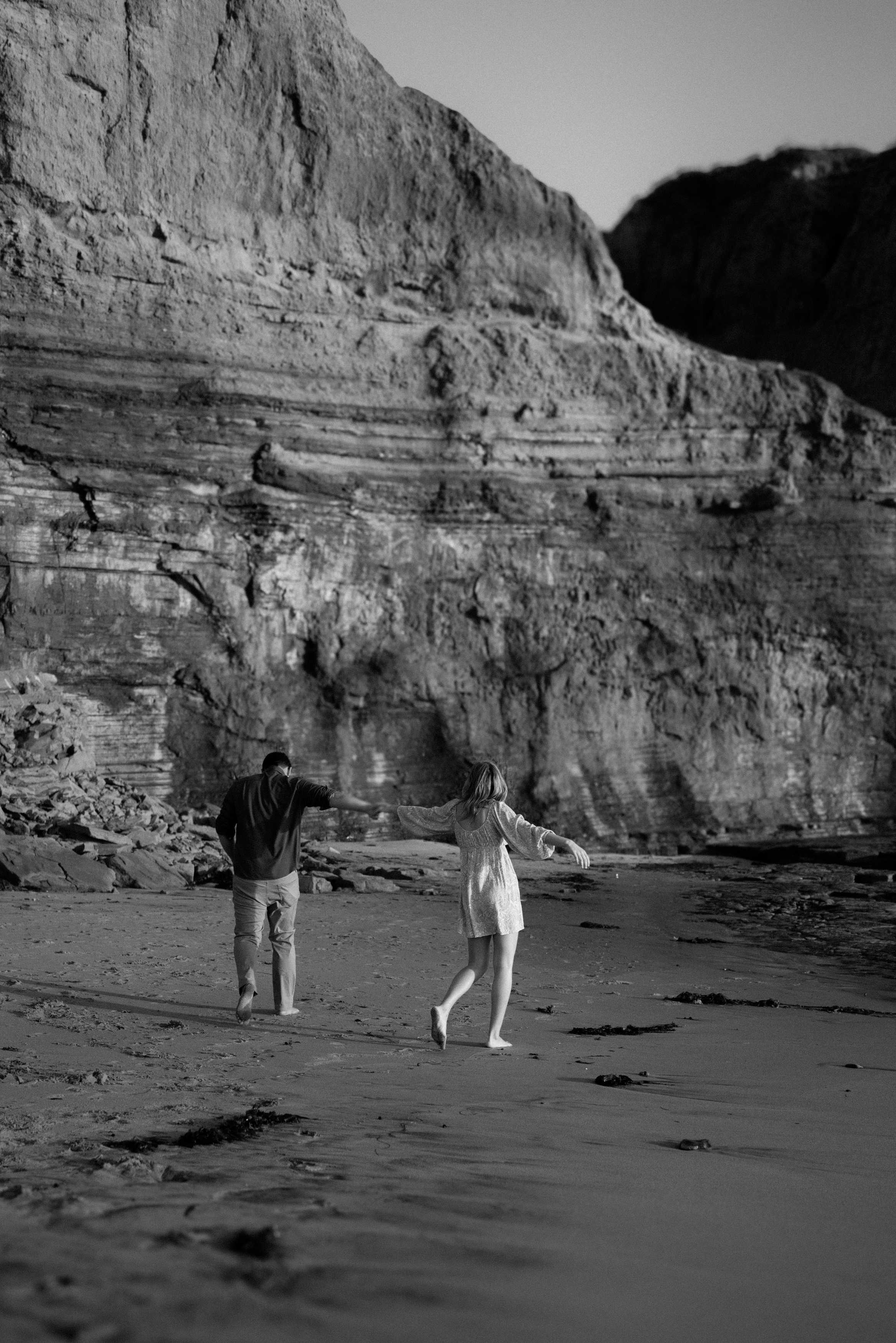 Sunset cliff enagament session 52