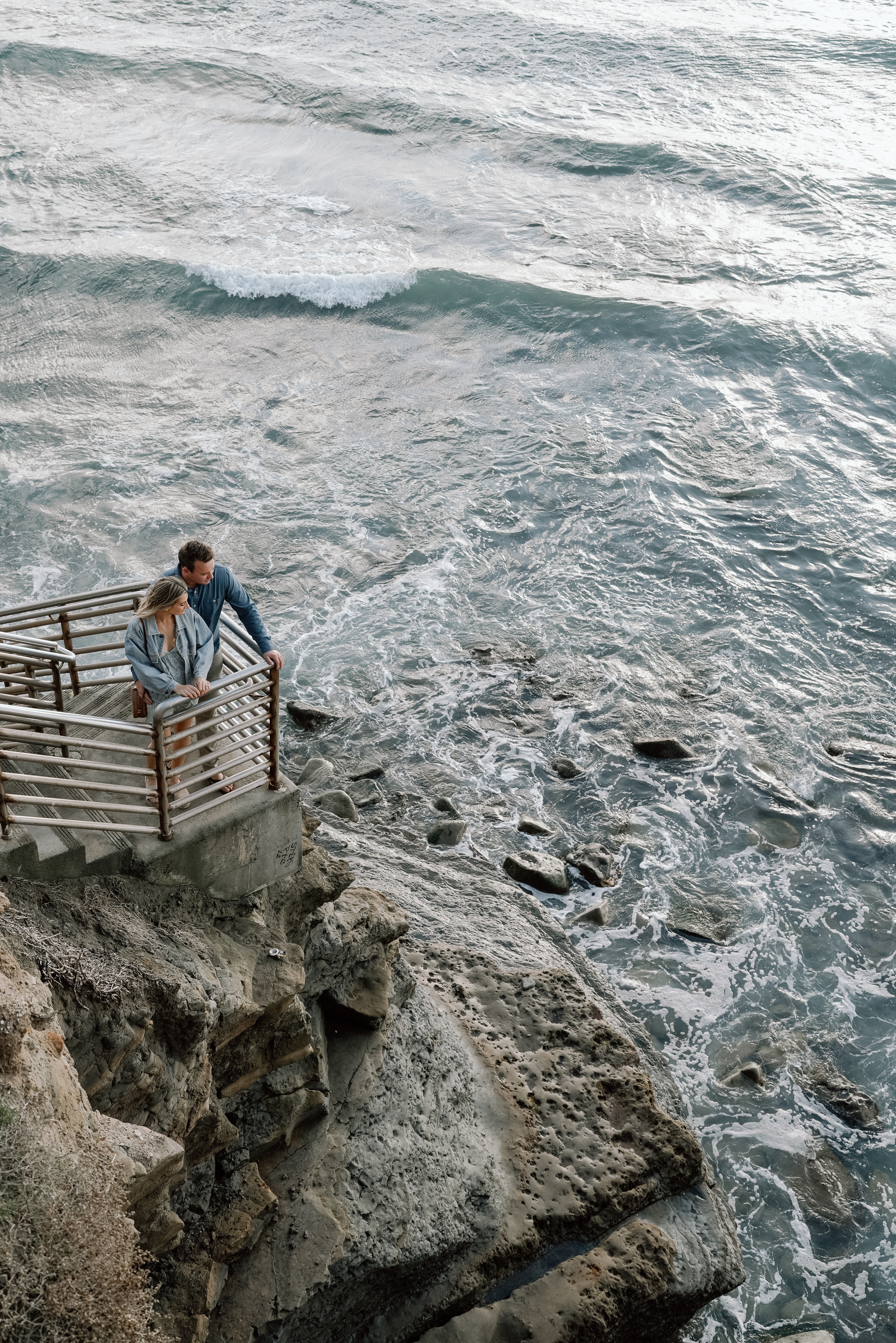 Sunset cliff enagament session 9