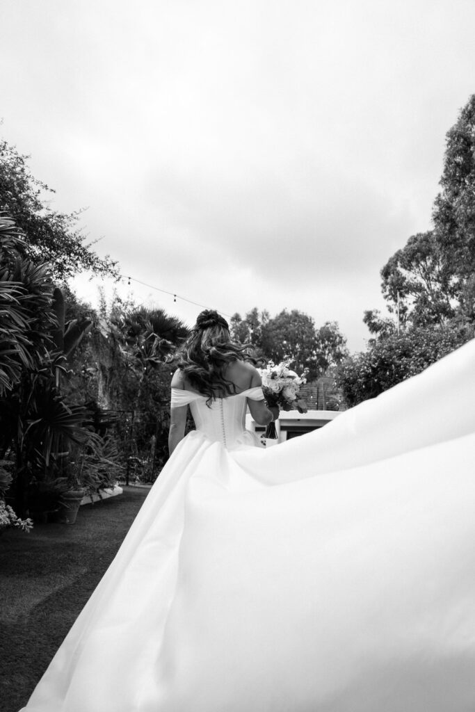 editorial wedding portraits at Tivoli