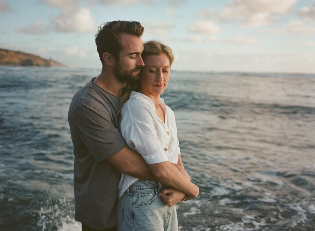 Sunset cliffs engagement 2